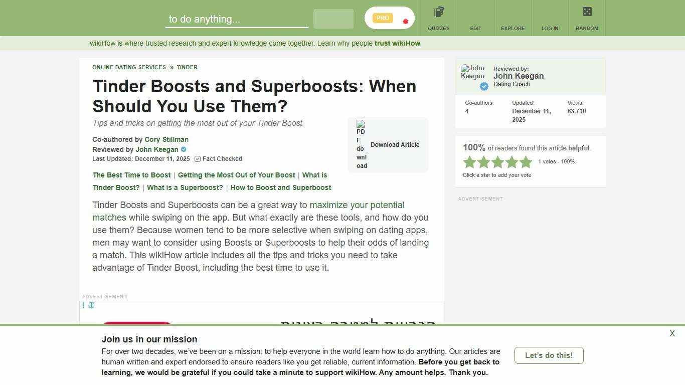 How to Get the Most out of a Boost or Superboost on Tinder